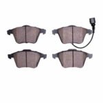 Dynamic Friction 2006-2011 Volkswagen Golf Front 5000 Advanced Low Metallic Brake Pads