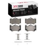 Dynamic Friction 1999-2012 Porsche 911 Front 5000 Advanced Low Metallic Brake Pads and Hardware Kit