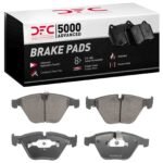 Dynamic Friction 2004-2013 BMW 530i Front 5000 Advanced Low Metallic Brake Pads - Image 4