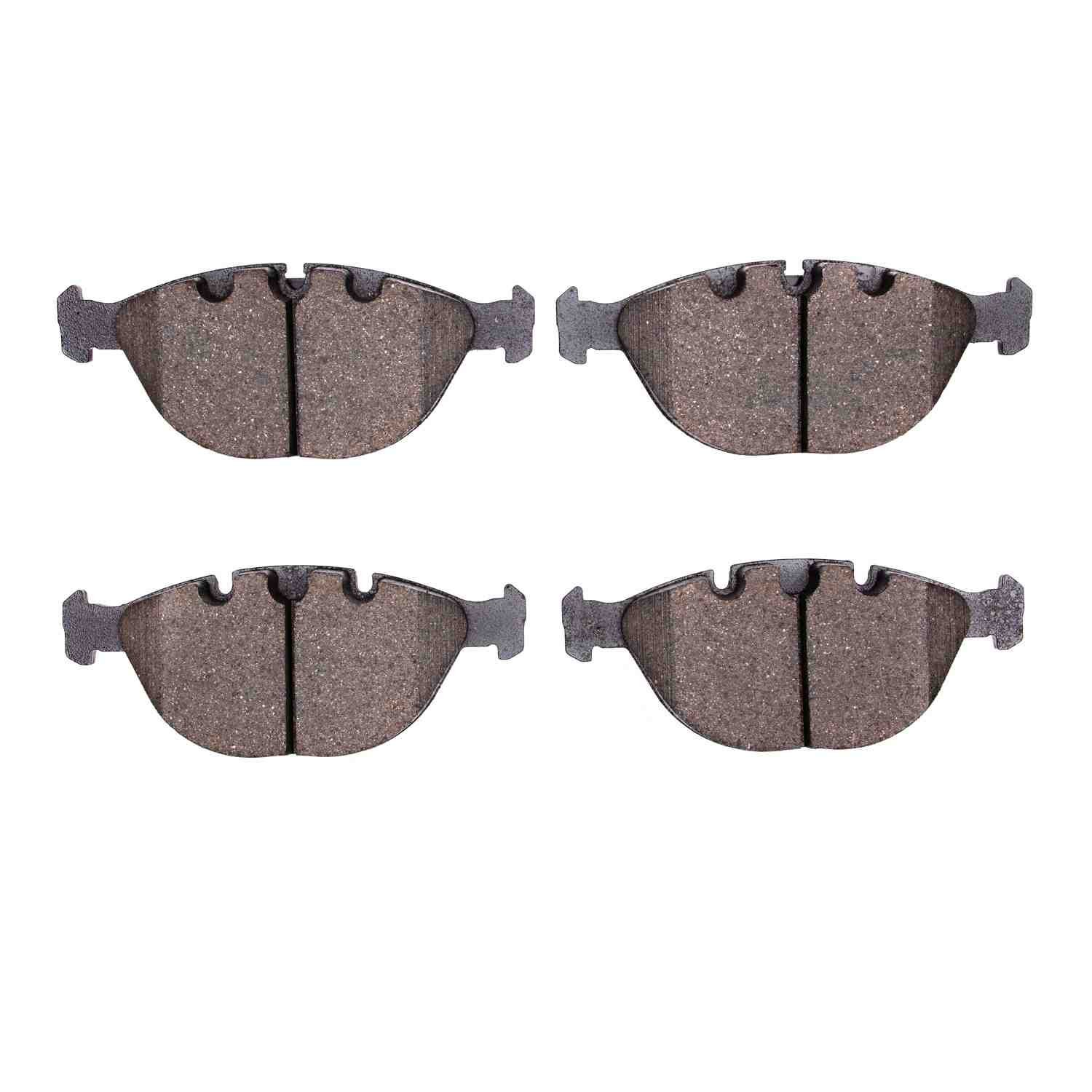 DF_1551092000_Fro.jpg Dynamic Friction 2002-2006 BMW X5 Front 5000 Advanced Low Metallic Brake Pads - Image 1