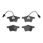 Dynamic Friction 2001-2003 Volkswagen EuroVan Front 5000 Advanced Low Metallic Brake Pads - Image 2