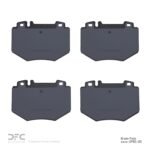 Dynamic Friction 2001-2003 Mercedes-Benz S600 Front 5000 Advanced Low Metallic Brake Pads - Image 2