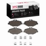 Dynamic Friction 2003-2009 Mercedes-Benz E320 Front 5000 Advanced Low Metallic Brake Pads and Hardware Kit