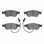 Dynamic Friction 2004-2011 Audi S8 Front 5000 Advanced Low Metallic Brake Pads