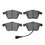 Dynamic Friction 2008-2015 Audi S3 (Mexico) Front 5000 Advanced Low Metallic Brake Pads