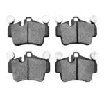 Dynamic Friction 2003-2023 Porsche 718 Cayman Front/Rear 5000 Advanced Low Metallic Brake Pads