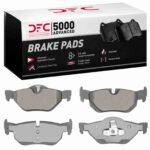 Dynamic Friction 2006-2015 BMW 328i xDrive Rear 5000 Advanced Low Metallic Brake Pads - Image 4