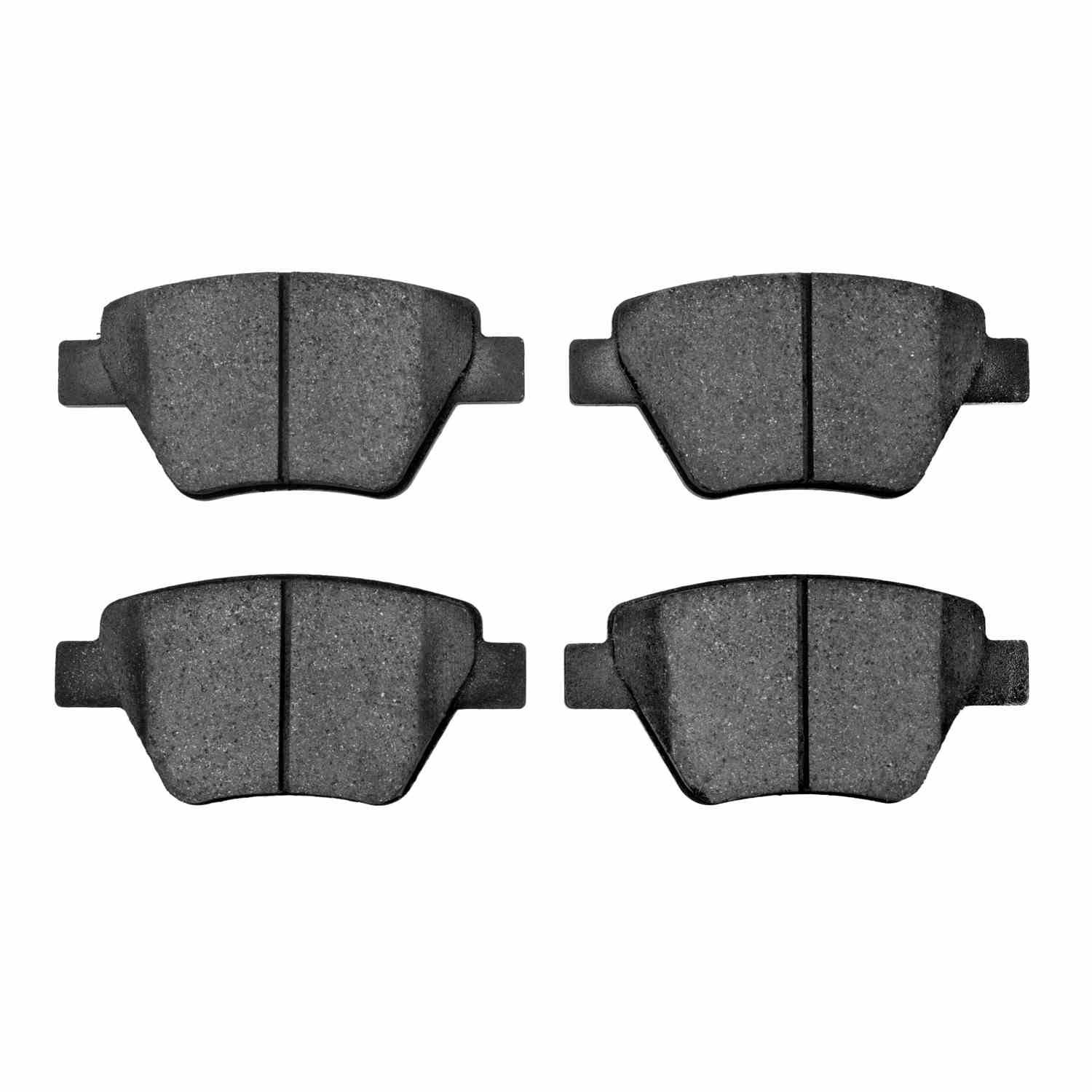 DF_1551145600_Fro.jpg Dynamic Friction 2005-2018 Audi A3 Rear 5000 Advanced Ceramic Brake Pads - Image 1