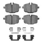 Dynamic Friction 2011-2019 BMW 640i Gran Coupe Rear 5000 Advanced Ceramic Brake Pads and Hardware Kit