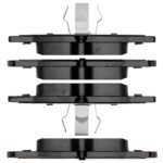 Dynamic Friction 2012-2020 BMW 340i GT xDrive Rear 5000 Advanced Low Metallic Brake Pads - Image 2