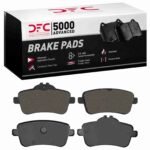 Dynamic Friction 2012-2020 Mercedes-Benz GLE43 AMG Rear 5000 Advanced Low Metallic Brake Pads - Image 4