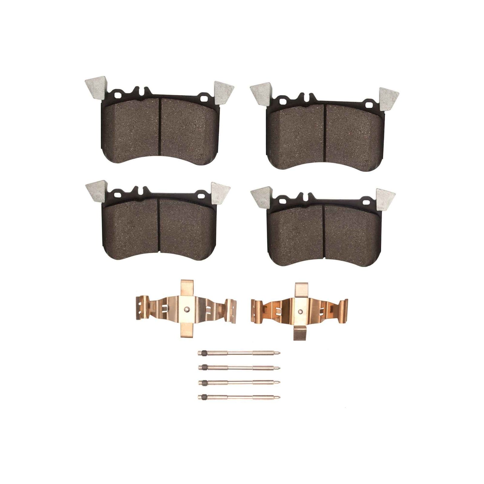 DF_1551163412_Kit.jpg Dynamic Friction 2015-2019 Mercedes-Benz CLA45 AMG Front 5000 Advanced Ceramic Brake Pads and Hardware Kit - Image 1