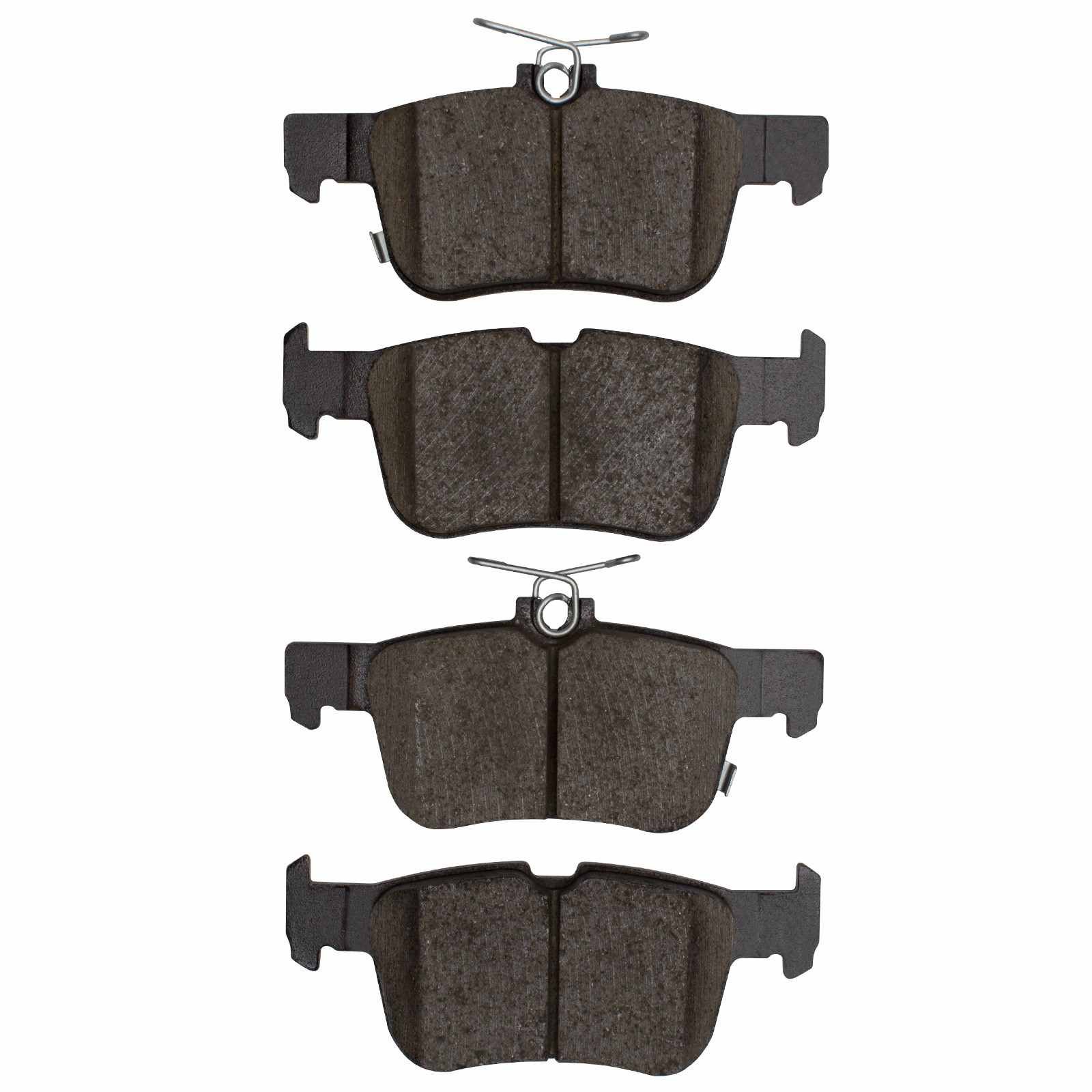 DF_1551166510_Fro.jpg Dynamic Friction 2020-2025 Ford Maverick Rear 5000 Advanced Ceramic Brake Pads - Image 1