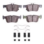 Dynamic Friction 2020-2025 Ford Maverick Rear 5000 Advanced Ceramic Brake Pads and Hardware Kit
