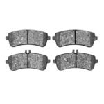 Dynamic Friction 2013-2024 Mercedes-Benz SL63 AMG Rear 5000 Advanced Low Metallic Brake Pads