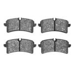 Dynamic Friction 2011-2024 Audi S8 Rear 5000 Advanced Low Metallic Brake Pads