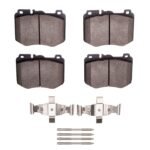 Dynamic Friction 2015-2021 Mercedes-Benz C400 Front 5000 Advanced Ceramic Brake Pads and Hardware Kit