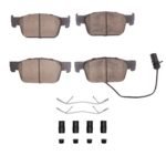 Dynamic Friction 2016-2025 Audi A5 Sportback Front 5000 Advanced Ceramic Brake Pads and Hardware Kit