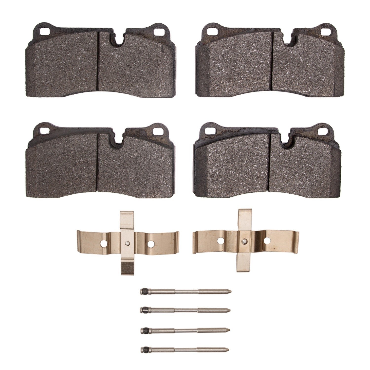 DF_1551209701_Fro.jpg Dynamic Friction 2015-2021 BMW M3 Rear 5000 Advanced Low Metallic Brake Pads and Hardware Kit - Image 1