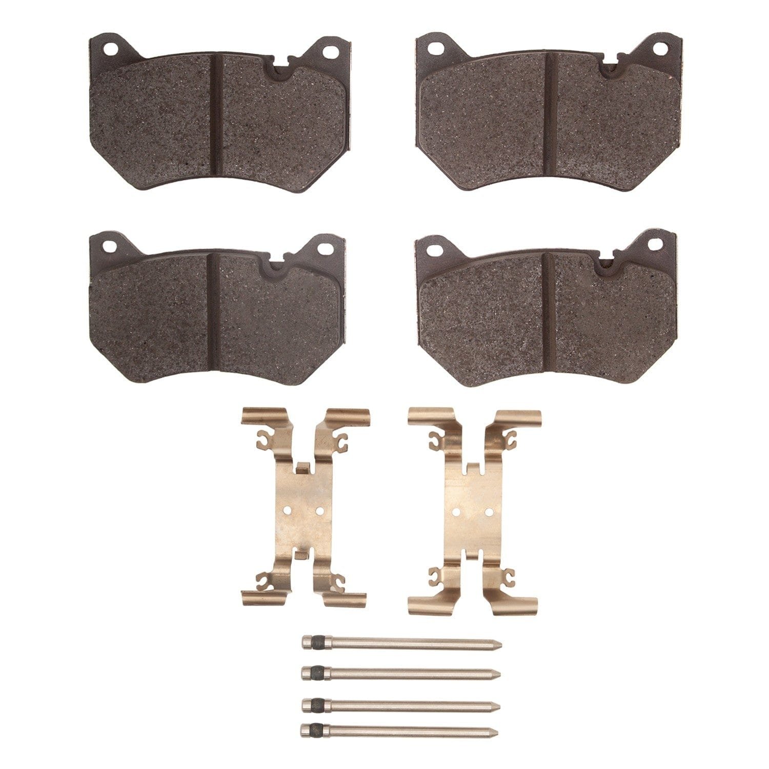 DF_1551213901_Fro.jpg Dynamic Friction 2018-2025 Audi Q5 Sportback Front 5000 Advanced Ceramic Brake Pads and Hardware Kit - Image 1