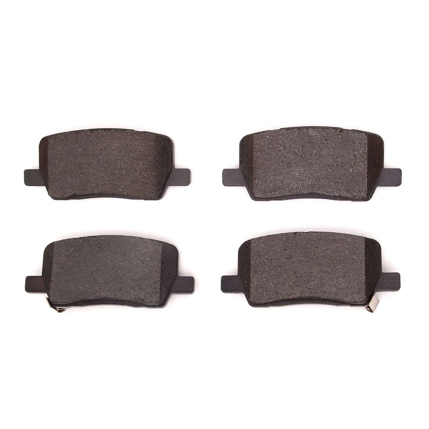 DF_1551216400_Fro.jpg Dynamic Friction 2017-2025 Tesla Model X Rear 5000 Advanced Low Metallic Brake Pads - Image 1