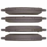 Dynamic Friction 2017-2025 Tesla Model X Rear 5000 Advanced Low Metallic Brake Pads - Image 2