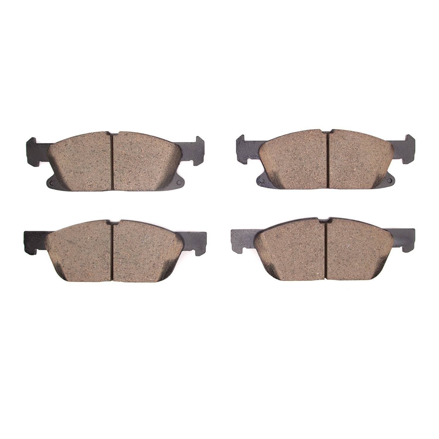 DF_1551218000_Fro.jpg Dynamic Friction 2019-2021 Ford Edge Front 5000 Advanced Ceramic Brake Pads - Image 1