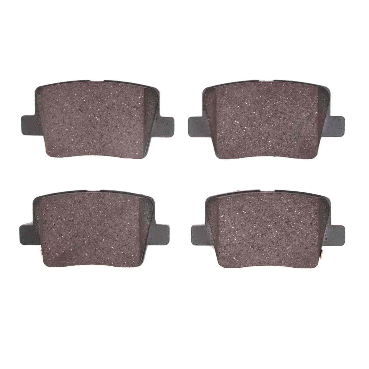 DF_1551220300_Fro.jpg Dynamic Friction 2019-2022 Genesis G90 Rear 5000 Advanced Ceramic Brake Pads - Image 1