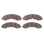 Dynamic Friction 2020-2025 Chevrolet Silverado 2500 HD/2500 HD Classic Front/Rear 5000 Advanced Ceramic Brake Pads