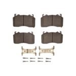 Dynamic Friction 2020-2022 Ford Mustang Front 5000 Advanced Low Metallic Brake Pads and Hardware Kit