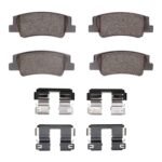Dynamic Friction 2020-2025 Hyundai Sonata Rear 5000 Advanced Ceramic Brake Pads and Hardware Kit