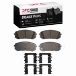 Dynamic Friction 2021-2025 Hyundai Elantra Front 5000 Advanced Ceramic Brake Pads and Hardware Kit