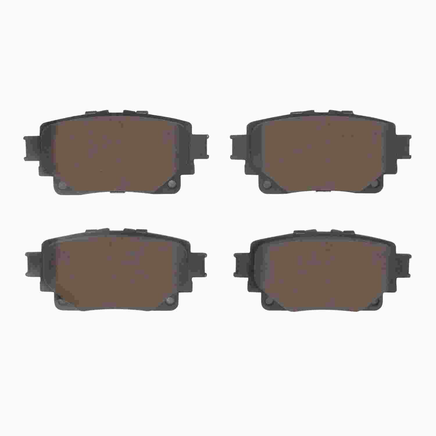 DF_1551230500_Fro.jpg Dynamic Friction 2020-2026 Lexus RX450h+ Rear 5000 Advanced Ceramic Brake Pads - Image 1