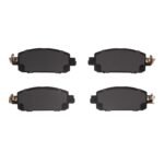 Dynamic Friction 2020-2025 Nissan Sentra Front 5000 Advanced Ceramic Brake Pads - Image 3