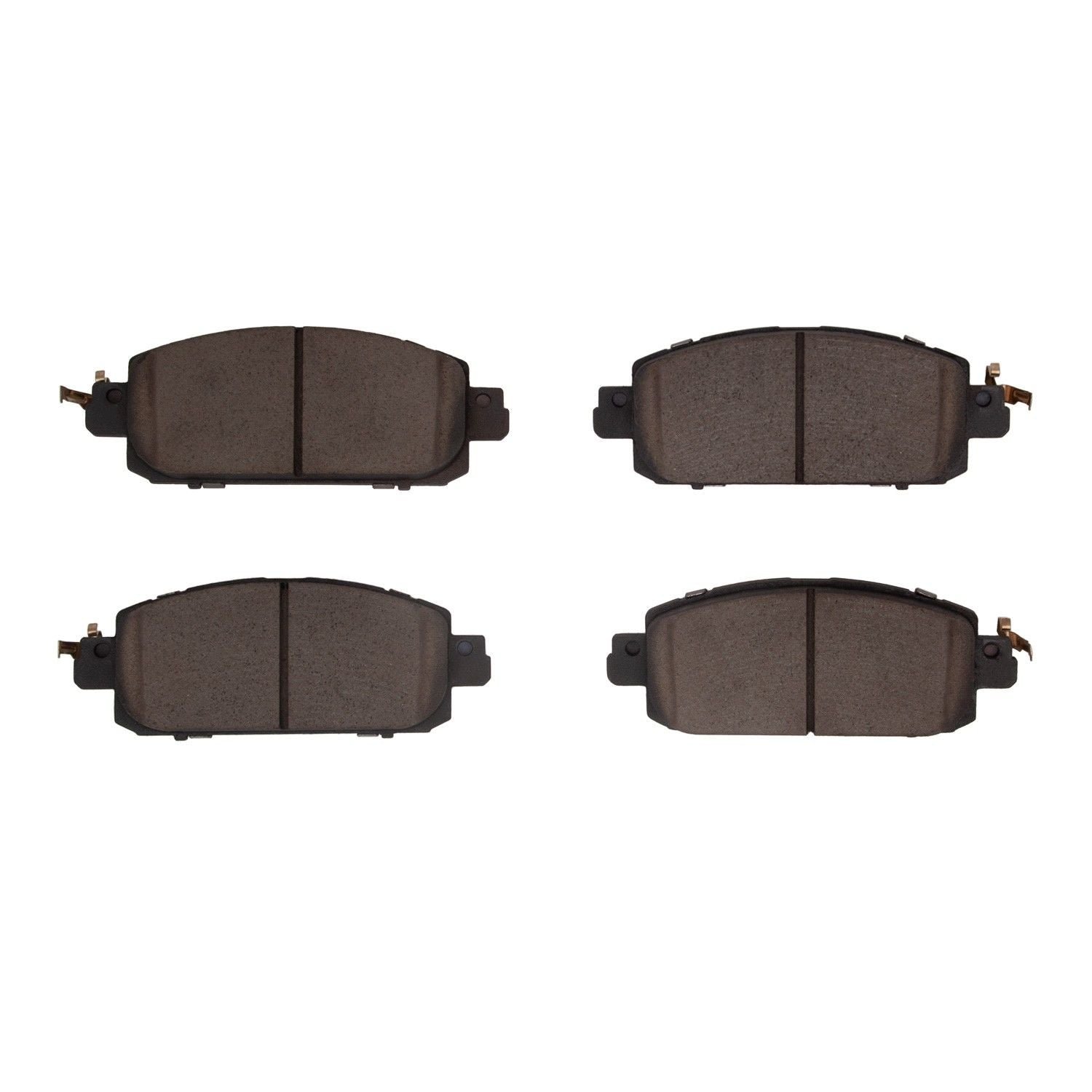 DF_1551231000_Fro.jpg Dynamic Friction 2020-2025 Nissan Sentra Front 5000 Advanced Ceramic Brake Pads - Image 1
