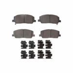 Dynamic Friction 2021-2024 Genesis GV80 Front 5000 Advanced Ceramic Brake Pads and Hardware Kit