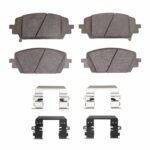 Dynamic Friction 2021-2026 Genesis G80 Front 5000 Advanced Ceramic Brake Pads and Hardware Kit