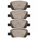 Dynamic Friction 2021-2026 Hyundai Santa Fe Rear 5000 Advanced Ceramic Brake Pads