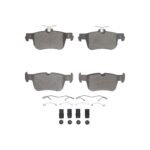 Dynamic Friction 2021-2025 Ford Mustang Mach-E Rear 5000 Advanced Low Metallic Brake Pads and Hardware Kit