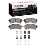 Dynamic Friction 2020-2025 Ford Transit-250 Rear 5000 Advanced Semi Metallic Brake Pads and Hardware Kit