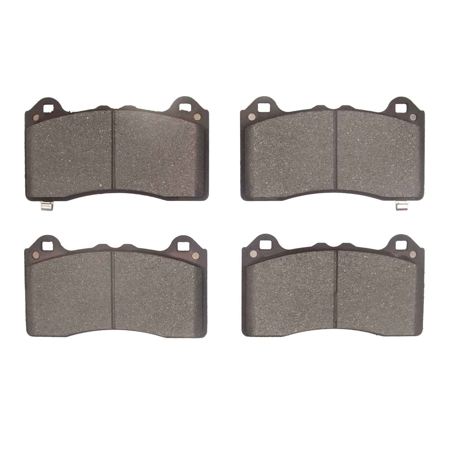 DF_1551239000_Fro.jpg Dynamic Friction 2021-2025 Ford Mustang Mach-E Front 5000 Advanced Low Metallic Brake Pads - Image 1