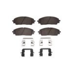 Dynamic Friction 2022-2025 Kia Carnival Front 5000 Advanced Ceramic Brake Pads and Hardware Kit