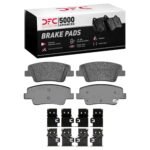 Dynamic Friction 2021-2026 Genesis GV70 Rear 5000 Advanced Ceramic Brake Pads and Hardware Kit