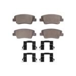 Dynamic Friction 2024-2026 Hyundai Ioniq 9 Rear 5000 Advanced Ceramic Brake Pads and Hardware Kit - Image 2
