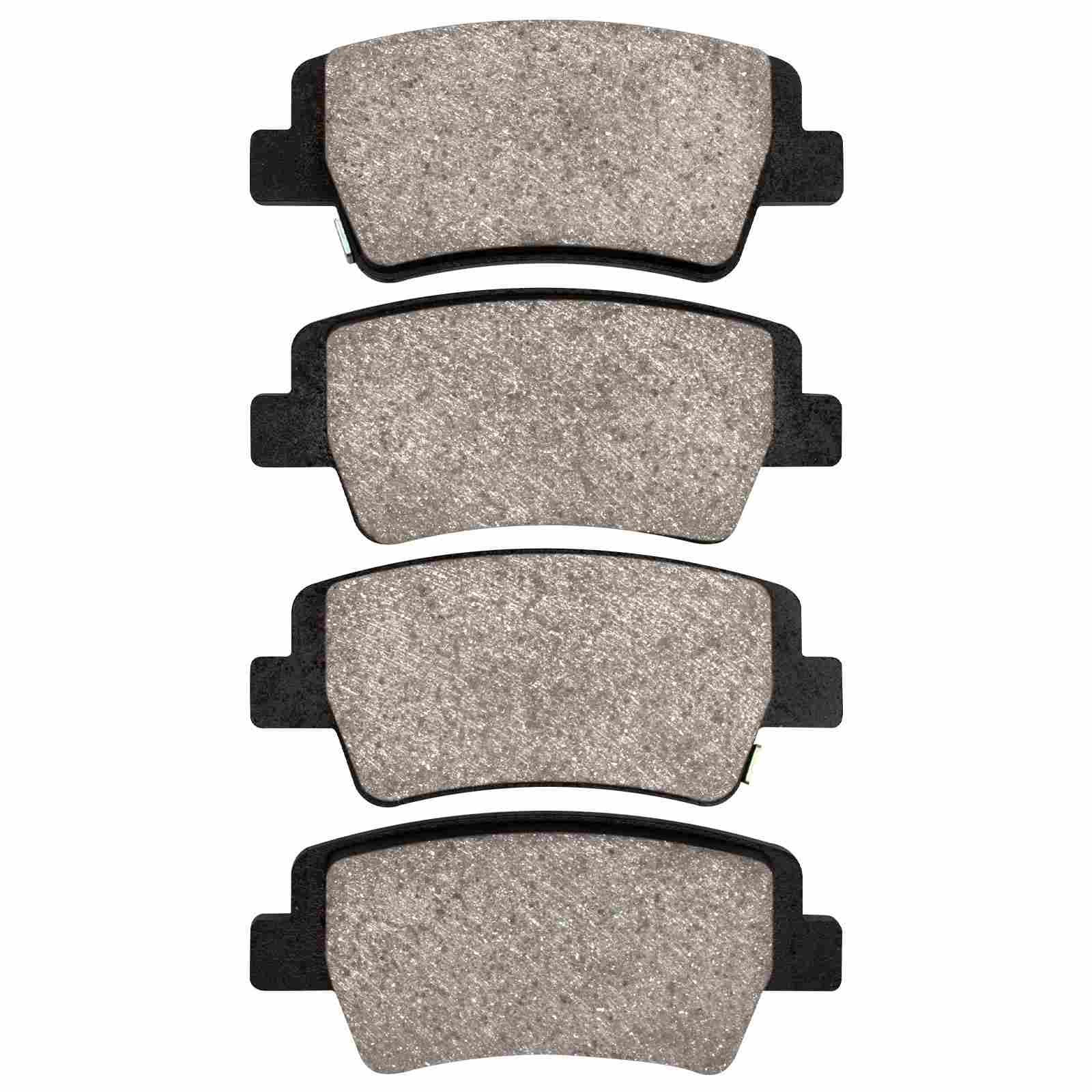 DF_1551239500_Fro.jpg Dynamic Friction 2021-2025 Hyundai Elantra Rear 5000 Advanced Ceramic Brake Pads - Image 1