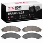 Dynamic Friction 2021-2025 Chevrolet Express 3500 Front 5000 Advanced Semi Metallic Brake Pads - Image 4
