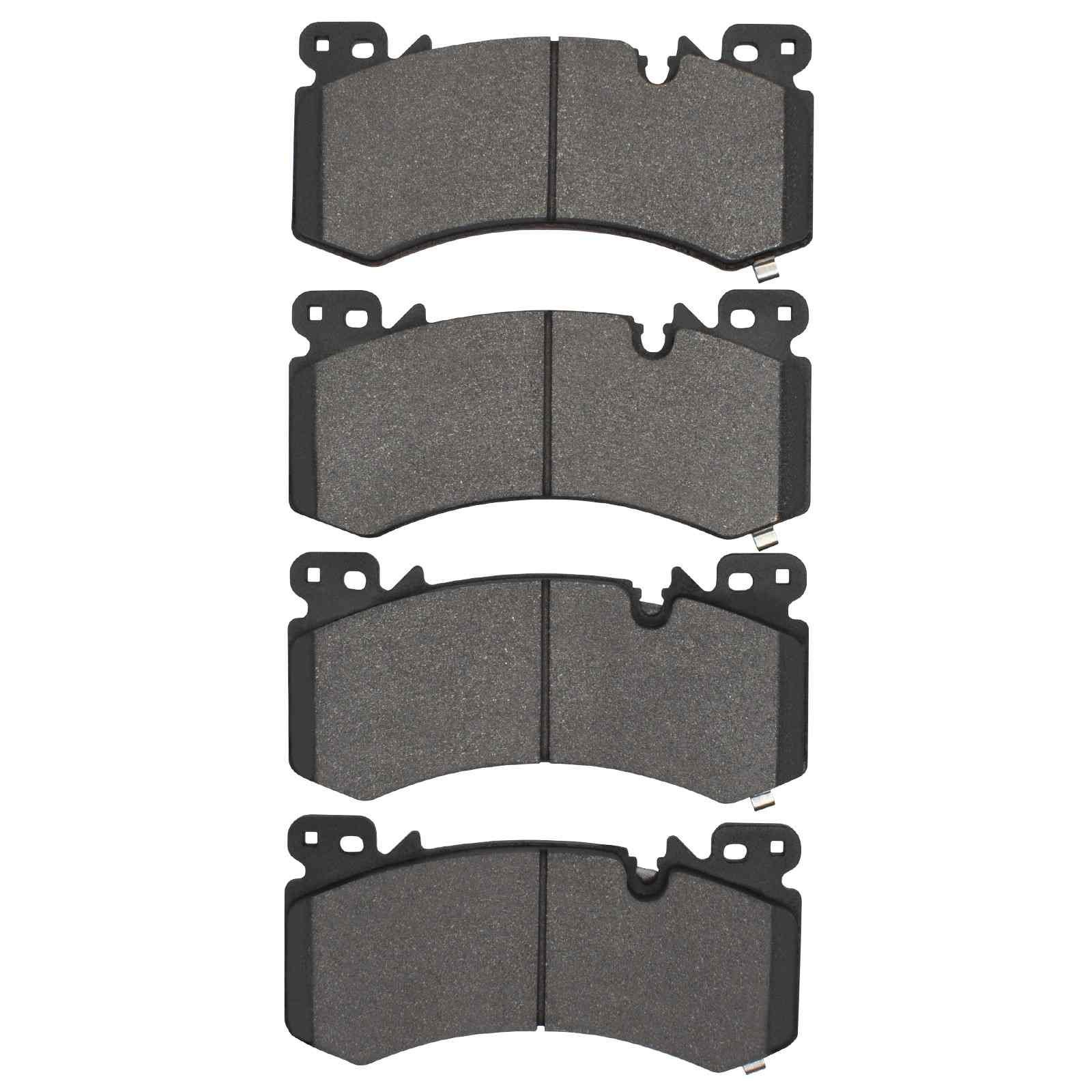 DF_1551240700_Fro.jpg Dynamic Friction 2021-2025 Chevrolet Tahoe Front 5000 Advanced Low Metallic Brake Pads - Image 1