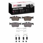 Dynamic Friction 2021-2025 Volvo XC60/S60 Rear 5000 Advanced Ceramic Brake Pads and Hardware Kit