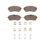 Dynamic Friction 2021-2024 Jaguar E-Pace Front 5000 Advanced Ceramic Brake Pads and Hardware Kit