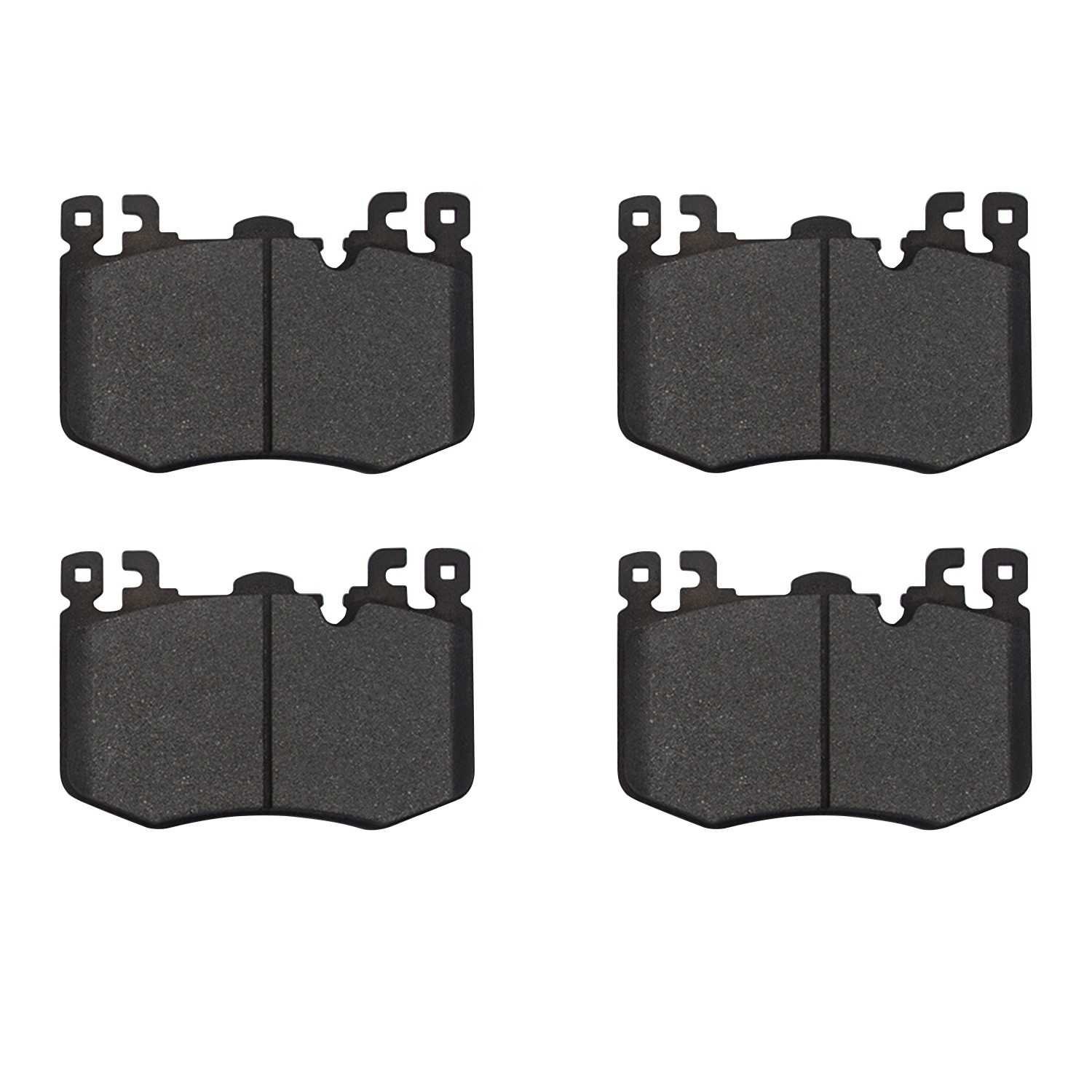 DF_1551243100_Fro.jpg Dynamic Friction 2021-2024 Polestar Polestar 2 Front 5000 Advanced Low Metallic Brake Pads - Image 1